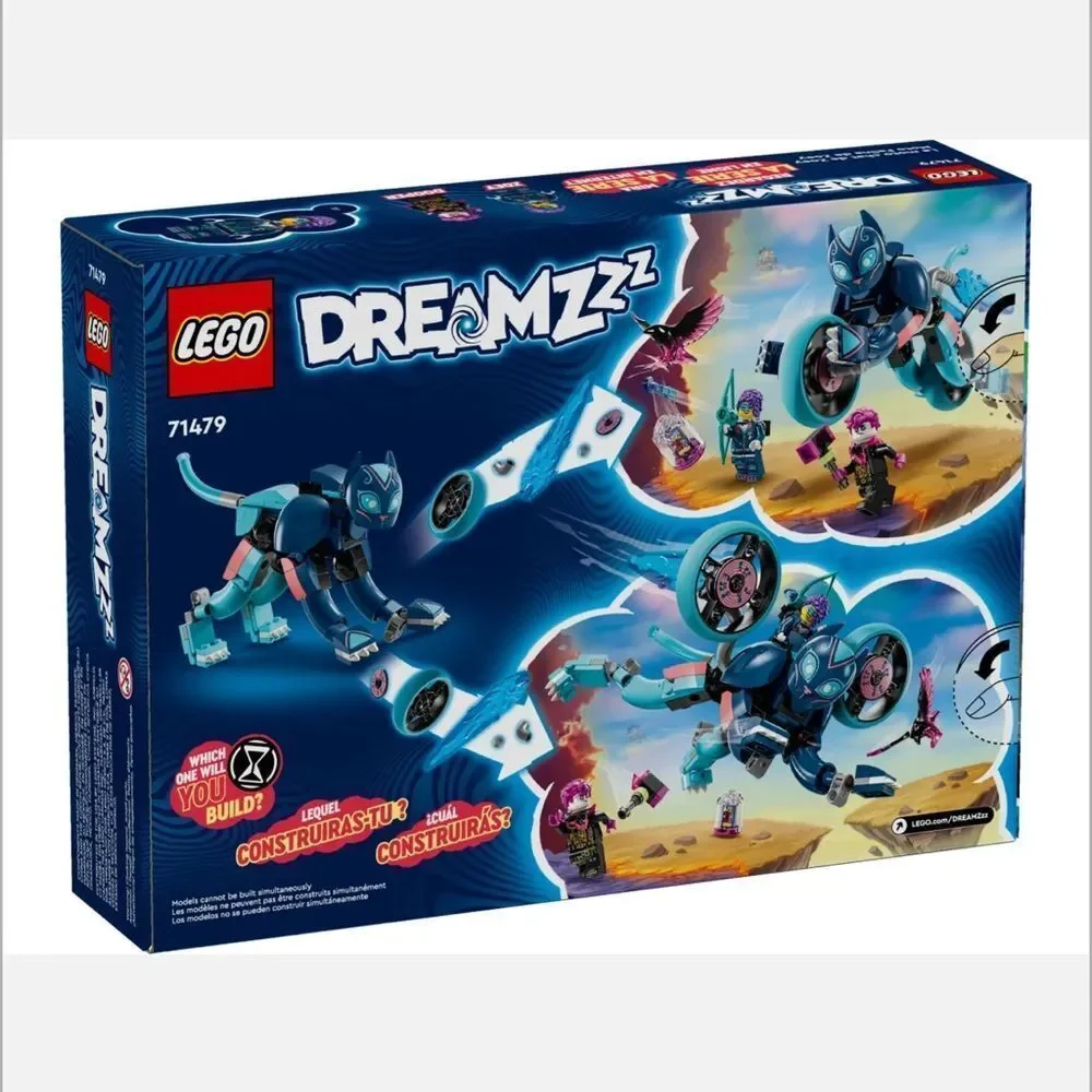 New in Box LEGO DREAMZzz Dreams #71479 Zoey's Cat Motorcycle Lego Set